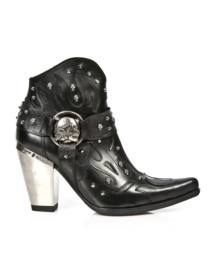 Women Ankle Boot Bull M7979C10 New Rock Heels