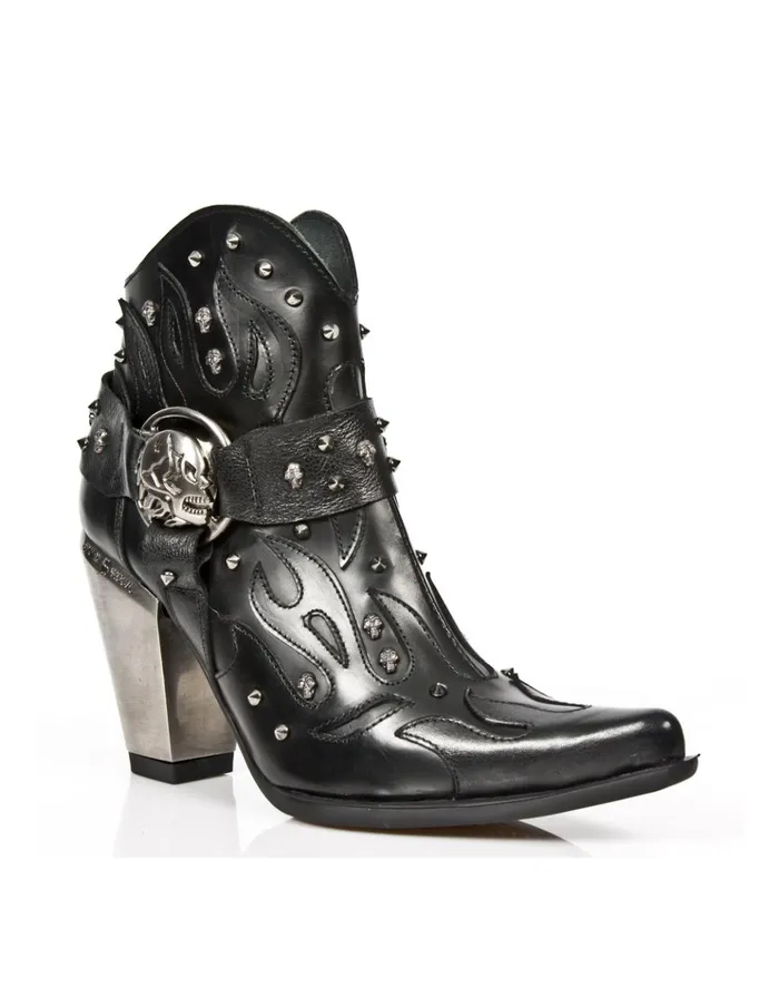 Women Ankle Boot Bull M7979C10 New Rock Heels