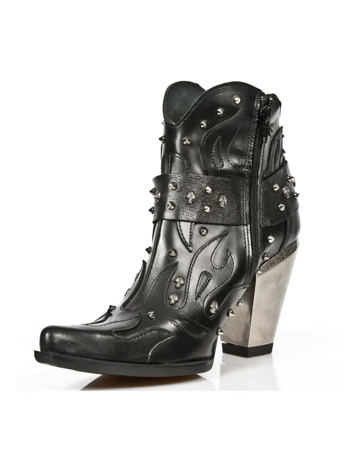 Women Ankle Boot Bull M7979C10 New Rock Heels