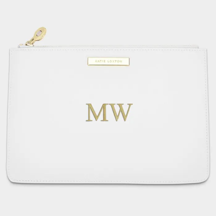 Women Bridal SemiPrecious Stone Pouch 039Love Laughter And A Happy Ever After039 Katie Loxton Clutch Bags and Pouches