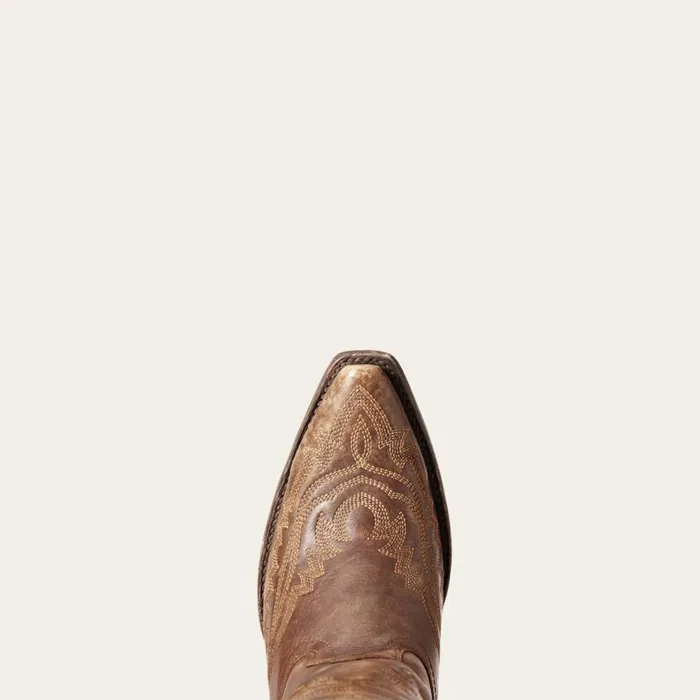 Women Casanova Western Boot Naturally Distressed Brown Ariat Western Boots