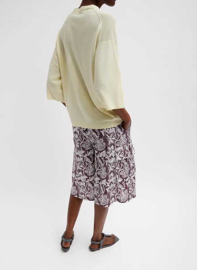 Women Crispy Sweater Oversized Easy TShirt Butter Tibi Knitwear and Sweatshirts