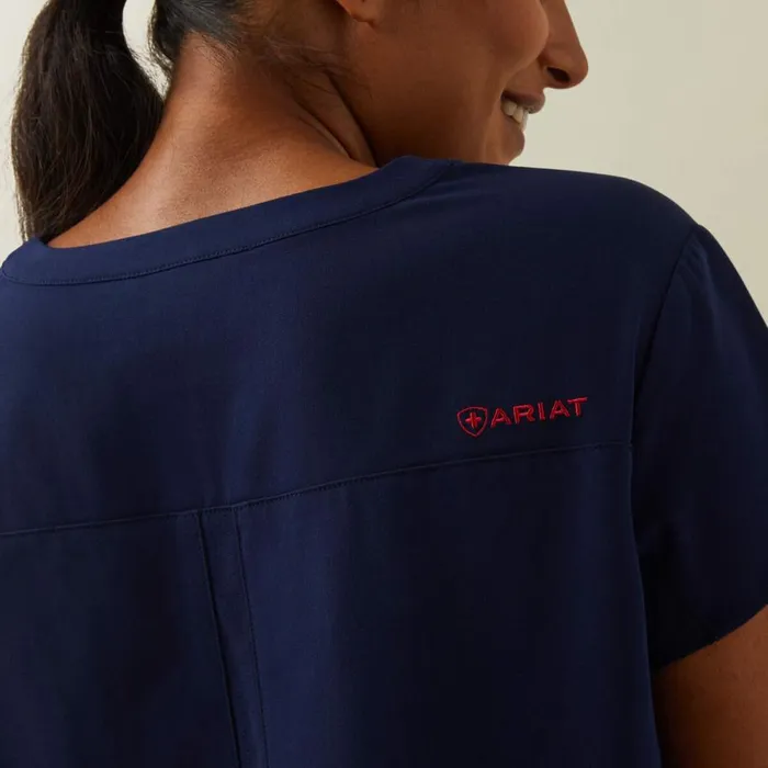 Women Eliza Fashion Scrub Top Navy Ariat Scrubs Women Eliza Fashion Scrub Top Navy Ariat Scrubs