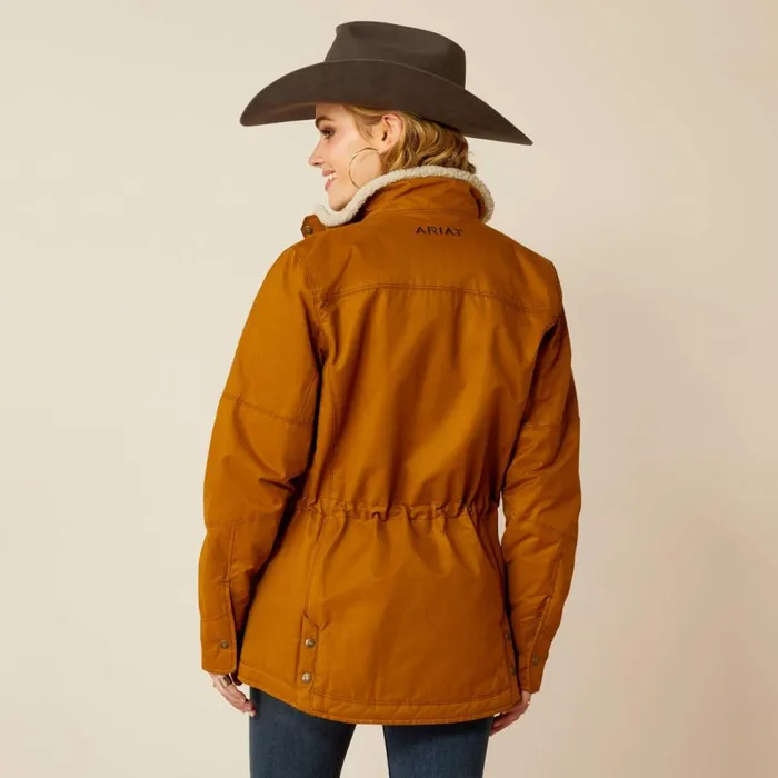 Women Grizzly Insulated Jacket Chestnut Ariat Jackets and Vests