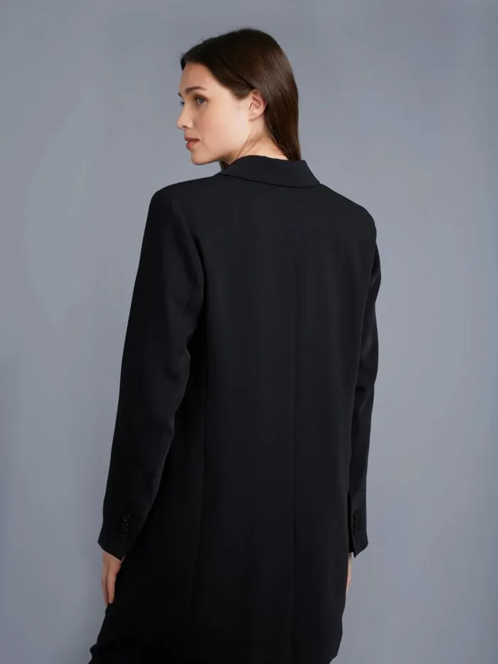 Women Jackets and Coats Agns B Black Paletot Jacket