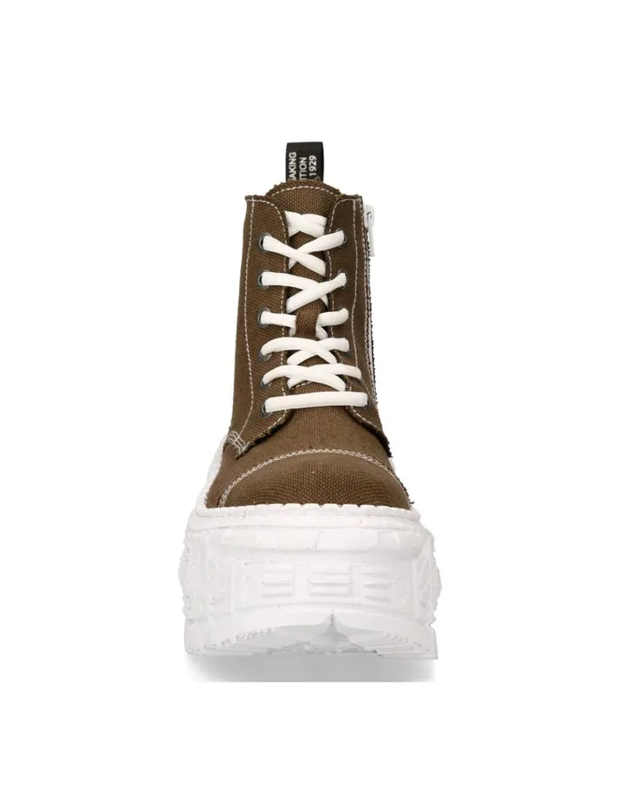 WomenMen Ankle Boot Tank MWall005V28 New Rock Platform