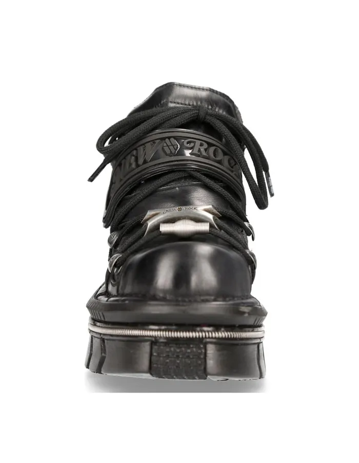 WomenMen Ankle Boot Techno MMet005C3 New Rock Platform