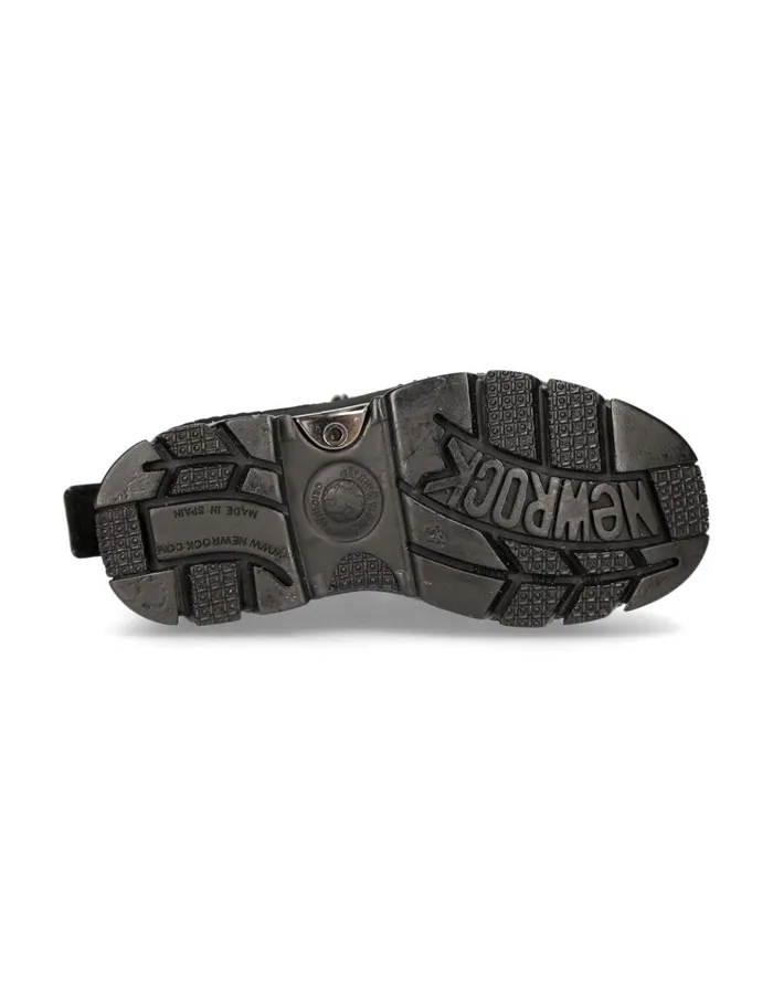 WomenMen Ankle Boot Techno MMet005C3 New Rock Platform