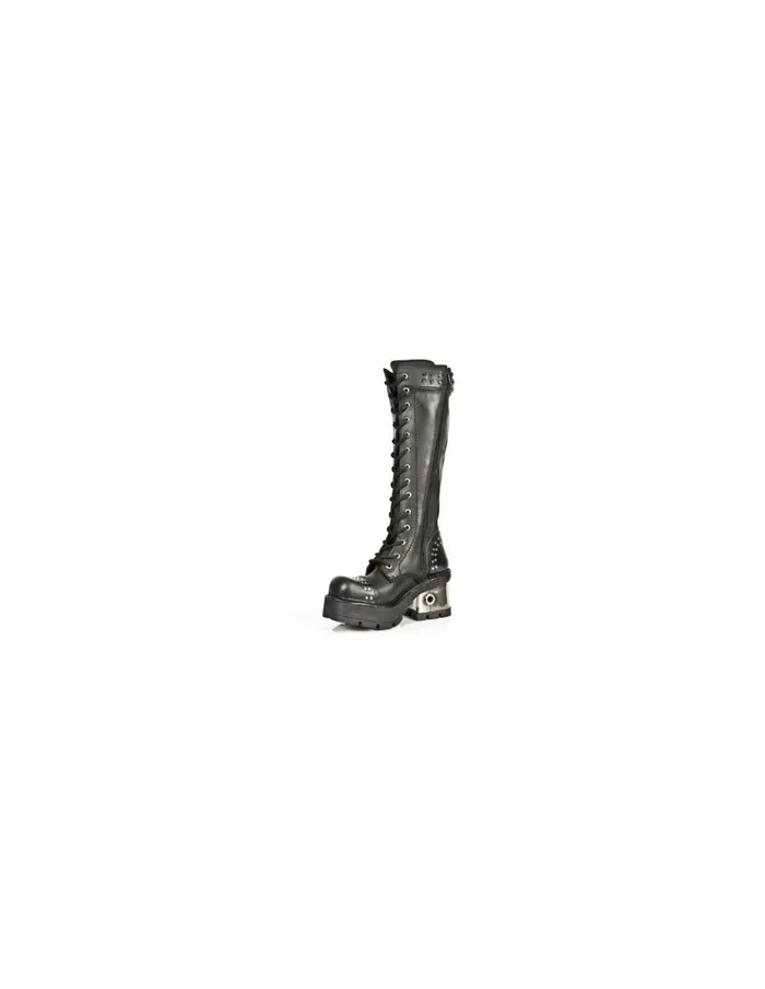 WomenMen High Boot Metallic M1031C1 New Rock Boots