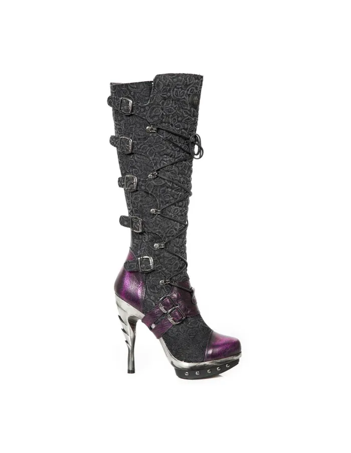 WomenMen Punk MPunk005Cz1 New Rock High Heels
