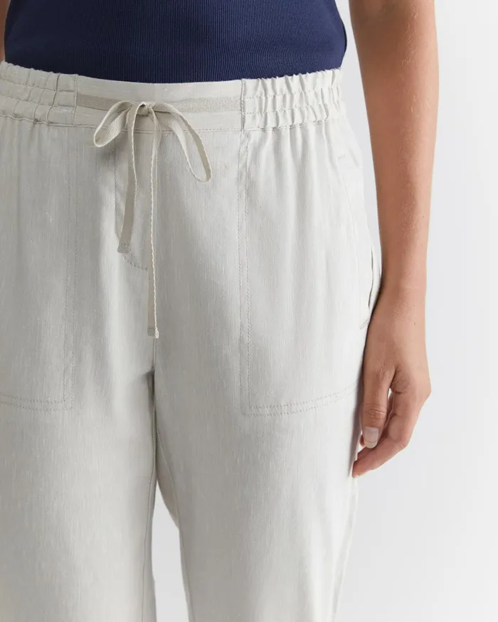 Women Pants Sportscraft Rosa Linen Pant Natural