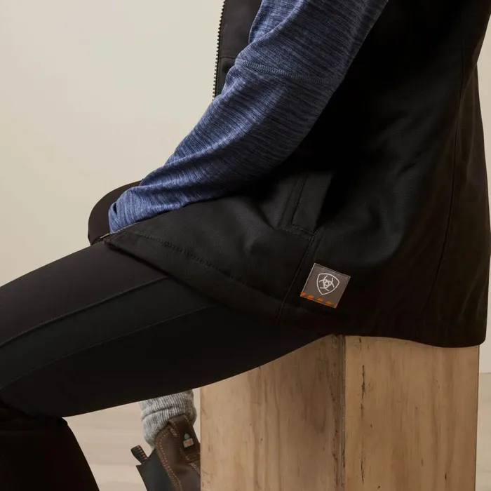 Women Rebar DuraCanvas Insulated Vest Black Ariat Workwear Women Rebar DuraCanvas Insulated Vest Black Ariat Workwear