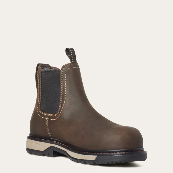 Women Riveter Chelsea CSA Waterproof Composite Toe Work Boot Dark Brown Ariat Chelsea Boots Women Riveter Chelsea CSA Waterproof Composite Toe Work Boot Dark Brown Ariat Chelsea Boots