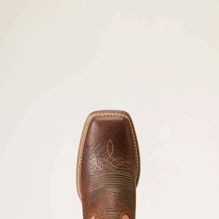 Women Round Up Wide Square Toe StretchFit Western Boot Toasted Blanket Emboss Ariat Western Boots Women Round Up Wide Square Toe StretchFit Western Boot Toasted Blanket Emboss Ariat Western Boots
