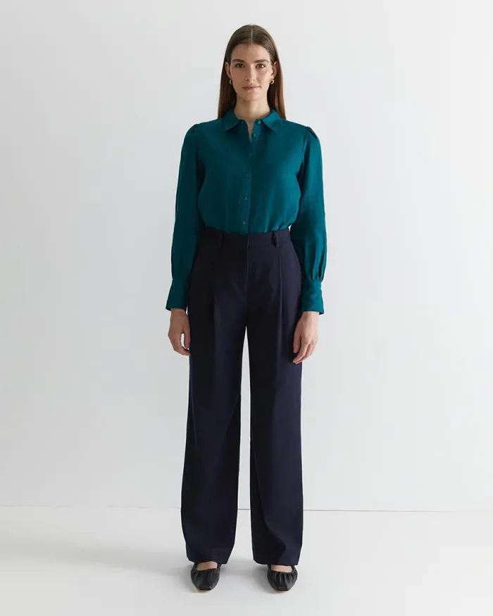 Women Shirts Sportscraft Amy Blouse Teal