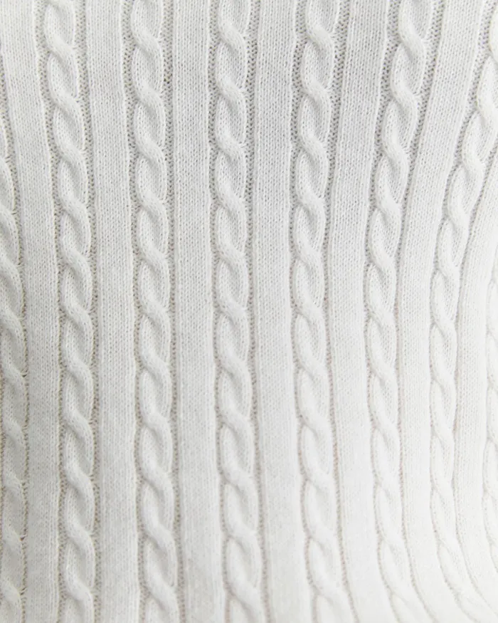 Women Tops and Tees Sportscraft Elka Cable Polo White