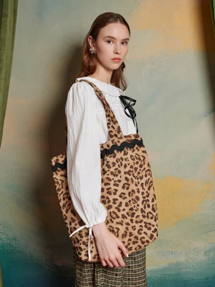 Womenswear Accessories Sister Jane Cameron Leopard Tote Bag Bright Leopard