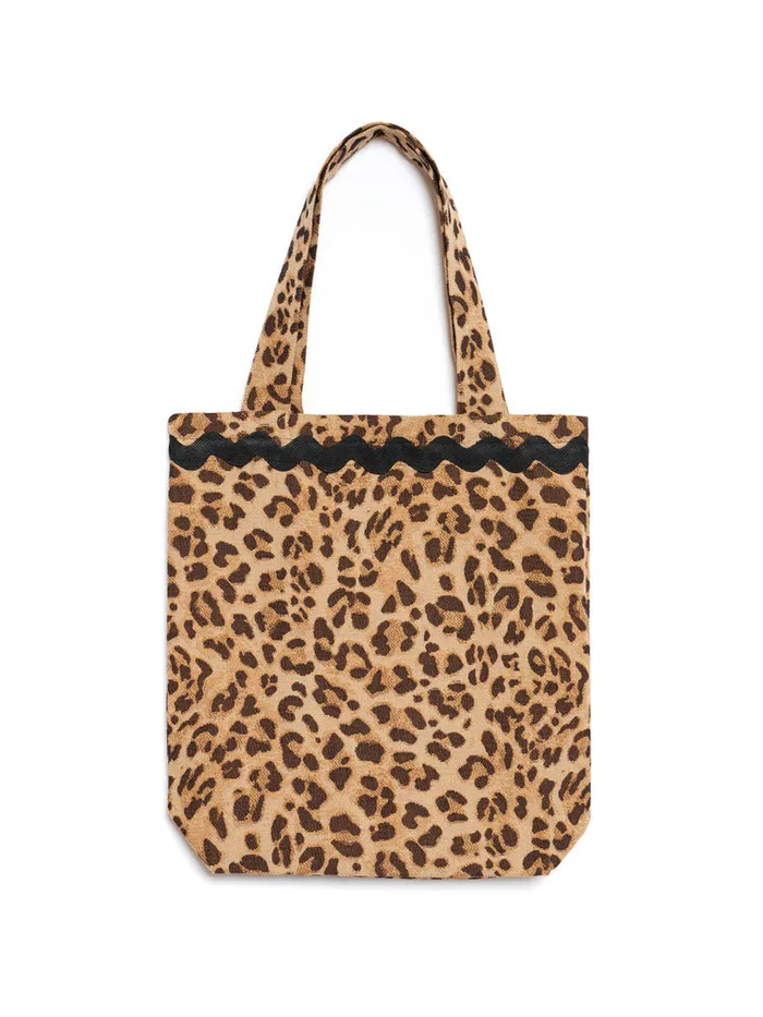 Womenswear Accessories Sister Jane Cameron Leopard Tote Bag Bright Leopard