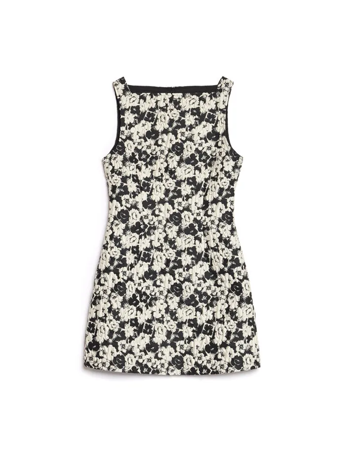 Womenswear Dresses Sister Jane Ghospell Greta Floral Mini Dress Black and White Floral