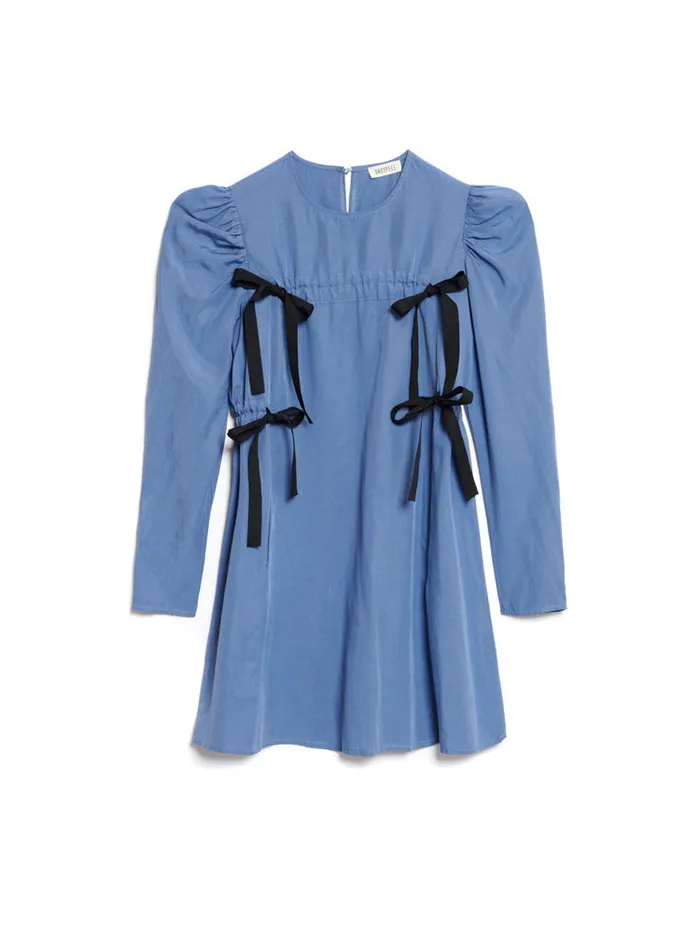 Womenswear Dresses Sister Jane Ghospell Nes Drawstring Mini Dress Prussian Blue Womenswear Dresses Sister Jane Ghospell Nes Drawstring Mini Dress Prussian Blue